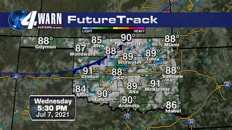 kfor weather oklahoma city