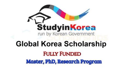 NIIED KGSP Graduate Scholarship 2021 Complete Guide TOPIK GUIDE
