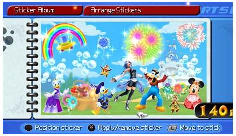 Sticker Album Kh Bbs KESTIC