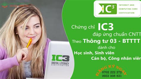 khóa học chứng chỉ ic3