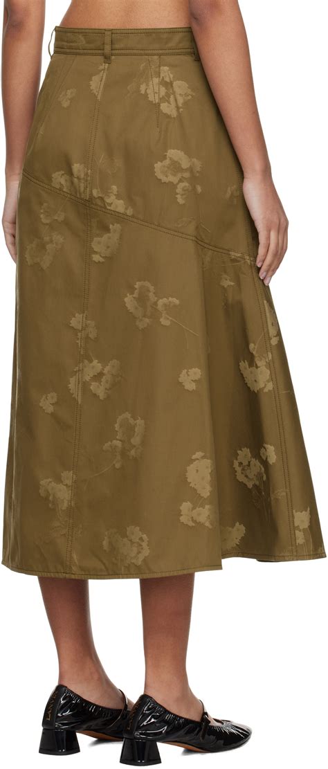 Khaki Skirt Pattern