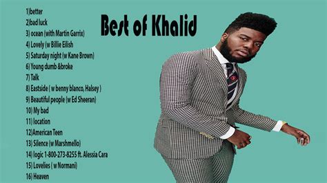 khalid hit songs 2019