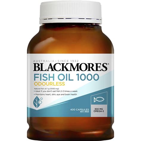 Khasiat Blackmores Fish Oil Blackmores Health Supplement 400 Pack