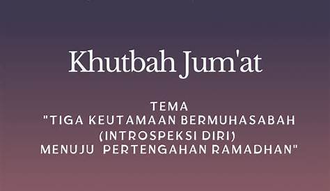 Contoh Teks Khutbah Jumat Bulan Ramadhan Berbagai Teks Penting | My XXX