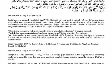 Teks Khutbah Jumat Bahasa Sunda Tentang Qurban Terbaru