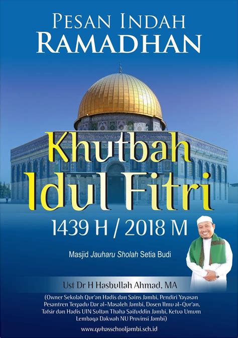 Khutbah Idul Fitri 2024 Pdf