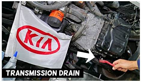 2010 Kia Forte Transmission Oil change How To - YouTube