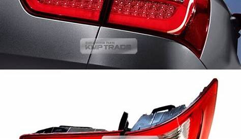 Kia Rio Led Tail Lights Car Styling For KIA RIO K5 2016 lights LED