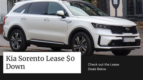 kia 0 down payment