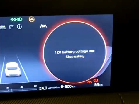 Kia Ev6 12V Battery Warning