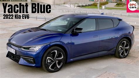 kia ev6 gt line s yacht blue