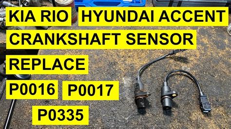 Kia Rio Crankshaft Sensor Problems