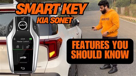 Kia Sonet Smart Key Features