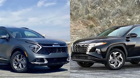 kia sportage hybrid vs hyundai tucson hybrid