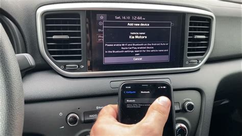 kia sportage wireless carplay