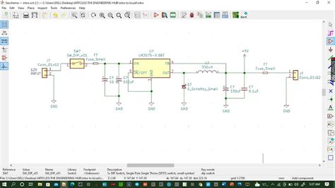 Kicad Power Supply Schematic