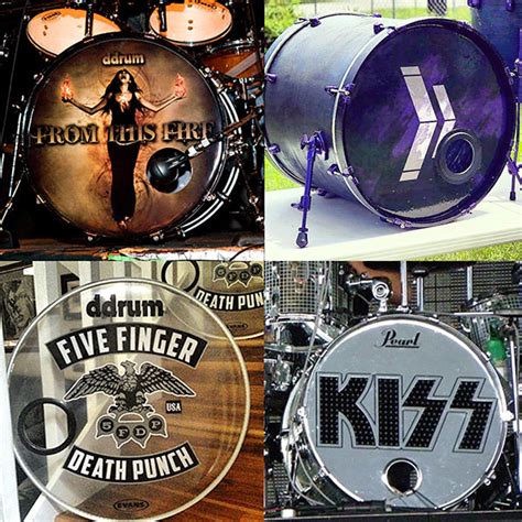 Kick Drum Head Art