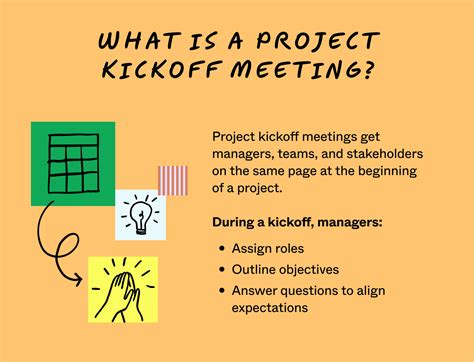 Kick Off Event Purpose