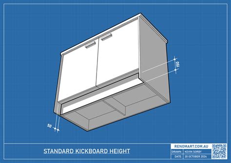 Kickboard Height Cabinet