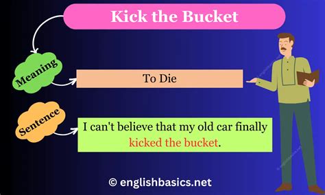 Kicked The Bucket Meaning And Example