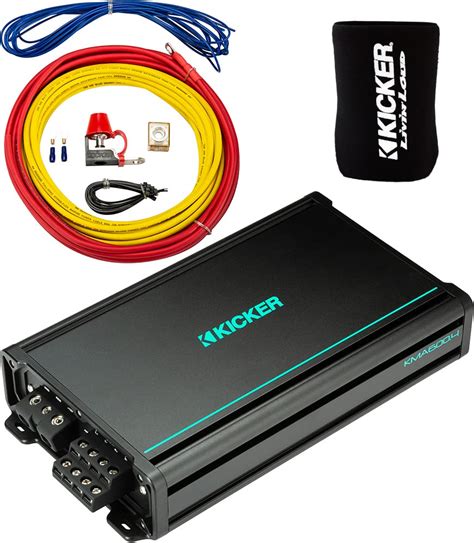 kicker 4 channel marine amplifier