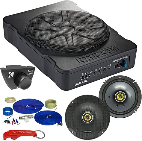 kicker 46hs10 compact powered 10-inch