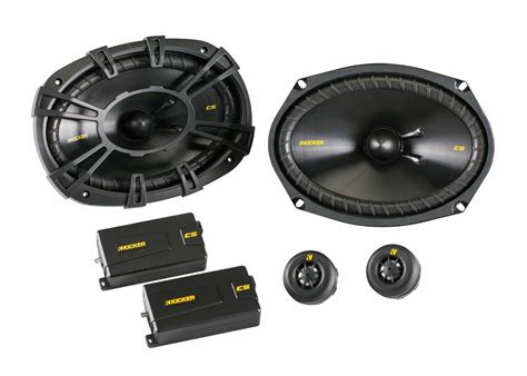kicker 6x9 component speakers