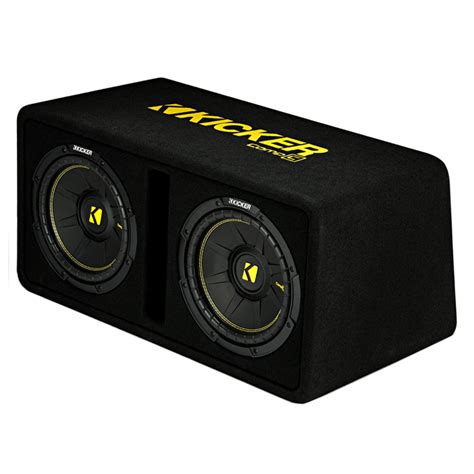 kicker comp r 10 boxed dual subwoofer