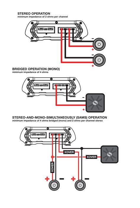 kicker cxa400.1 wiring diagram