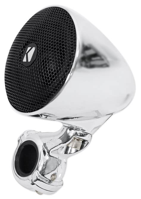 kicker motorcycle handlebar speaker system