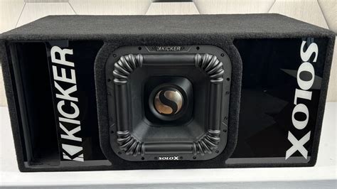 Kicker Subwoofer Boxes