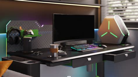Kickstarter Gaming Desk