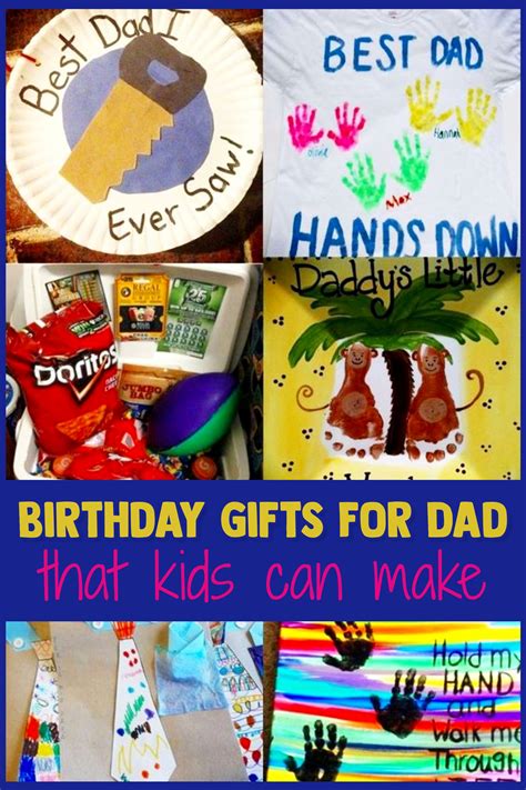 Kid Craft Ideas For Dad's Birthday