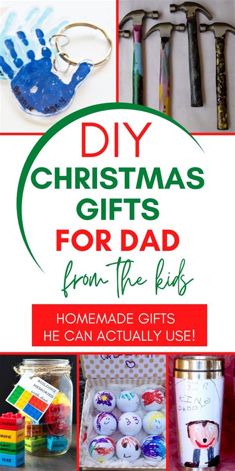 Kid Crafts For Dad Christmas