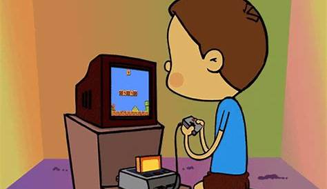 Kid Playing Video Games Gif Pixilart Dancing By Peppermint