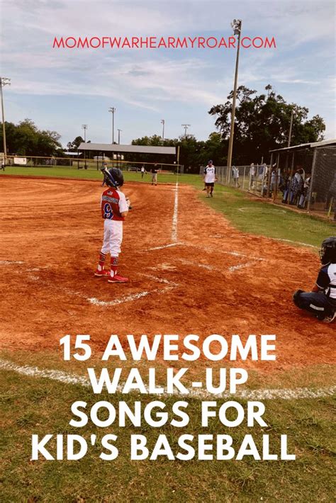 kid baseball walk up songs