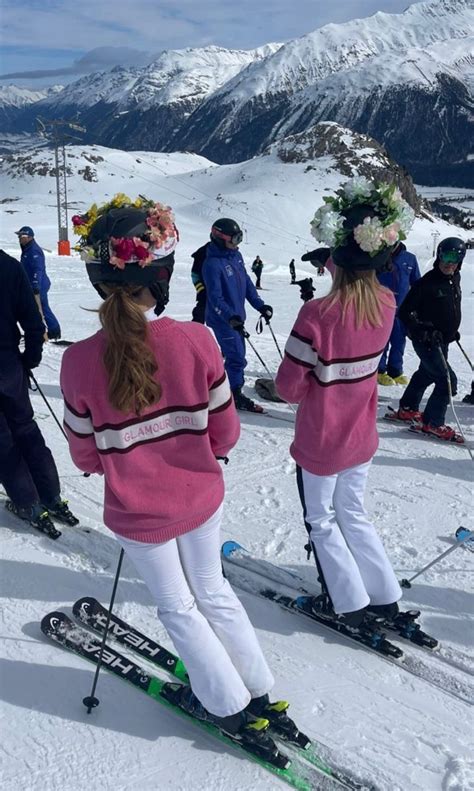 Kid Skiing Aesthetic