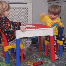 Kid Table Gif