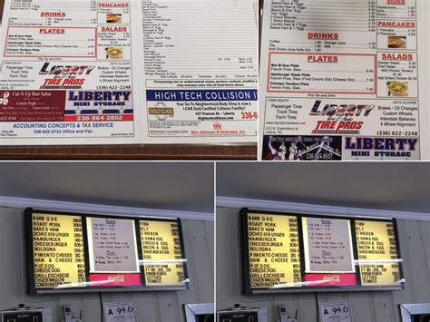 Menu at Basil Continental & Oriental restaurant, Liberty, 718 S