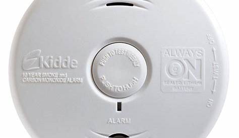 Kidde 10 Year Smoke And Carbon Monoxide Alarm Manual Detector With Voice