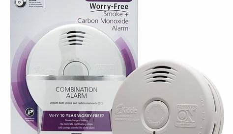 Kidde 10 Year Smoke And Carbon Monoxide Alarm Recall WorryFree Sealed Battery Combination