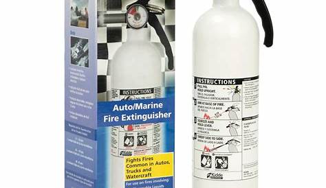 Kidde Auto Marine Fire Extinguisher / UL Listed , 10BC