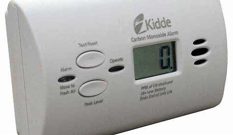 Kidde Carbon Monoxide Alarm L6 9000076 Nighthawk Digital