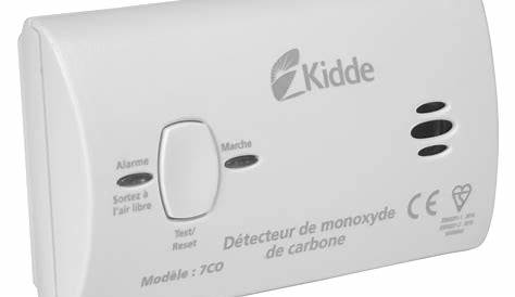 Kidde Detecteur Monoxyde De Carbone Notice Détecteur 10LLCO