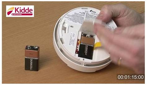 Kidde Smoke Alarm Battery Replacement Hardwired Interconnectable Ionization