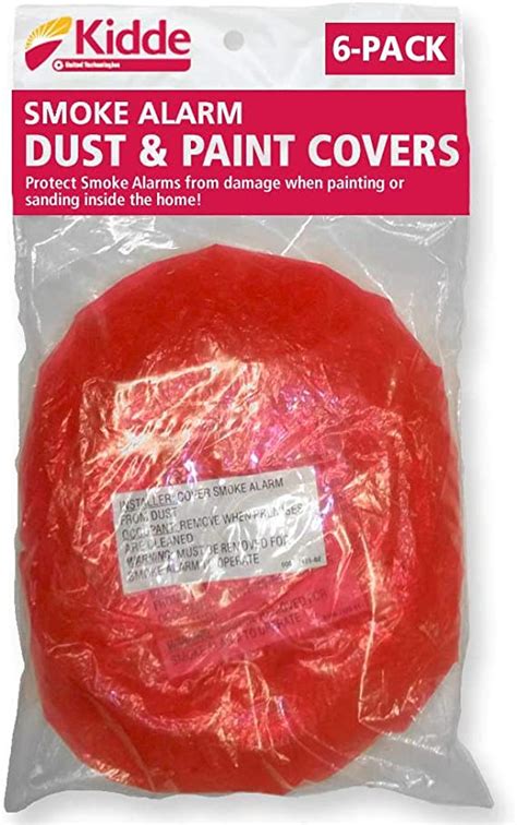 Kidde Smoke Alarm Dust Paint Cover Protect Remove Debris Carbon