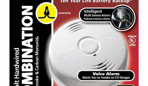 Kidde Smoke Alarm Manual I12020aca KIDDE I12060A 120V AC/DC W/ Battery Backup