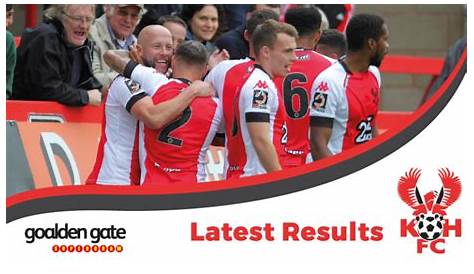 Kidderminster Harriers Fc Results Chester Football Club Official Website » MATCH REPORT