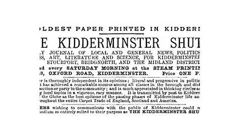 Kidderminster Shuttle Archives News, Sport,