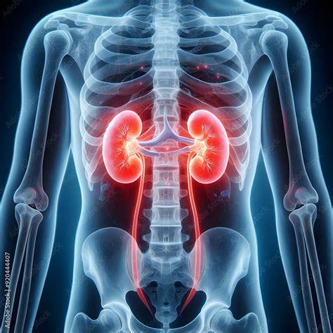 Kidney Failure X Ray